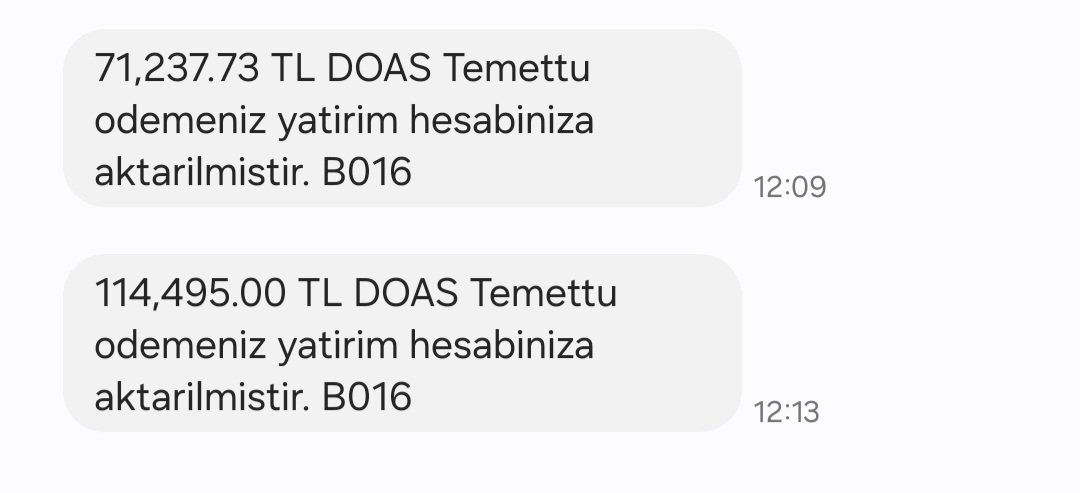İş bankası temettüler hesaba geçti. Bu sene de 700k kiram geldi çok şükür, seneye görüşürüz. Bütün ortaklara hayırlı olsun. #doas