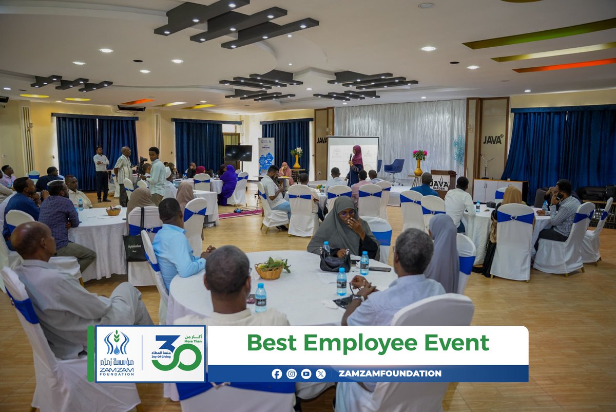 “Let’s pause to honor those who make a real impact—your dedication doesn’t go unnoticed. Every day you bring a can-do spirit to your work, and that’s the heart of true achievement.”
#Appreciation #Dedication #achievement
#ZamZamFoundation #Somalia