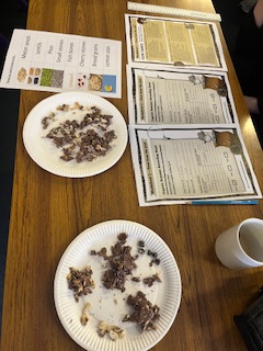 HolyTrinityCol's tweet image. A huge thank you to Miss Ormsby for an amazing History-themed Family Learning session today! We dug through poo to uncover the diets of Vikings, Romans, and Tudors — gross but SO fun! 💩🛡️🏛️👑 #FamilyLearning #HistoryFun