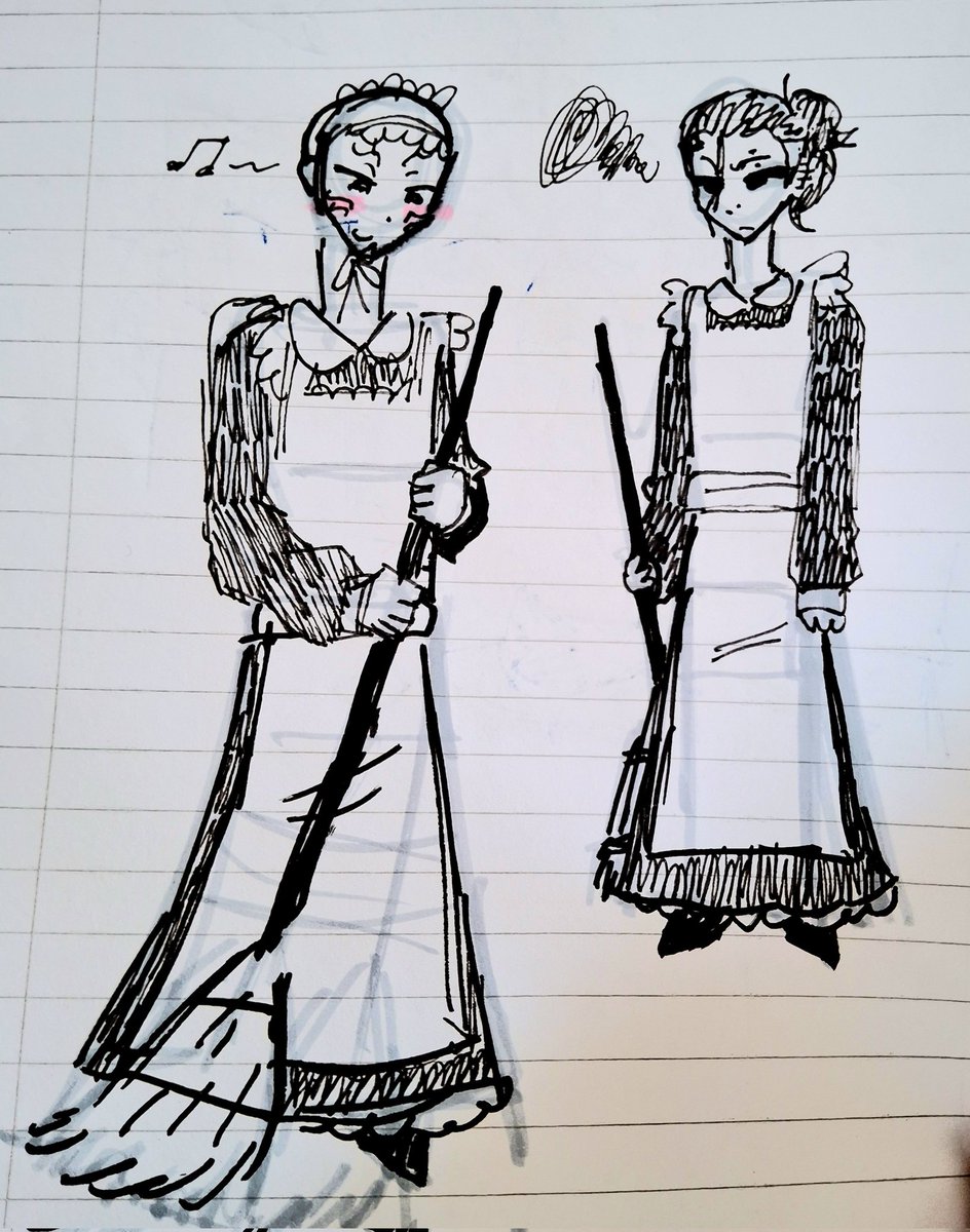 Sofilacios's tweet photo. Waitresses #niragi #lastboss #kuina https://t.co/eFCoHL90I4