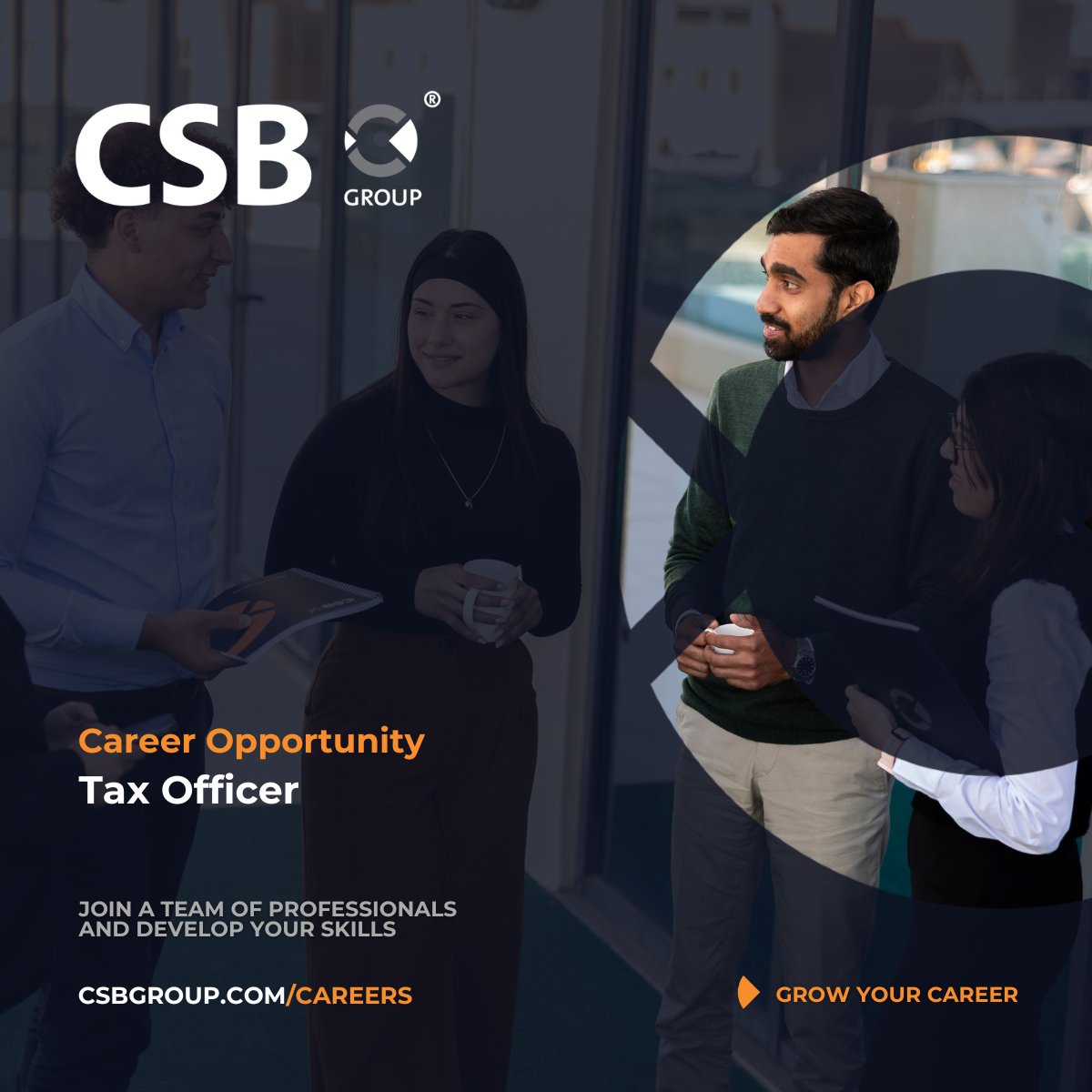 Eager to take your #taxcareer to the next level with a thriving and forward-thinking Group?

We're on the lookout for a driven #Tax Officer to join our expert team — a fantastic opportunity to grow and make your mark in the world of corporate services!

 csbgroup.com/job/tax-officer