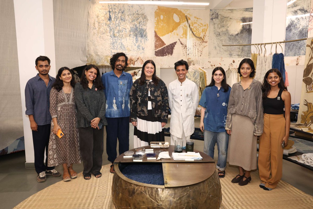 British Council in India (@inbritish) on Twitter photo UK Culture Secretary <a href="/lisanandy/">Lisa Nandy MP</a> visited the 11:11 design studio in New Delhi, where she met with designers and explored how cultural collaborations can bring #IndiaUKTogether to shape a more responsible future for sustainability in arts and fashion. 🧵🌿
<a href="/DCMS/">Department for Culture, Media and Sport</a> <a href="/UKinIndia/">UK in India🇬🇧🇮🇳</a> UK Culture Secretary <a href="/lisanandy/">Lisa Nandy MP</a> visited the 11:11 design studio in New Delhi, where she met with designers and explored how cultural collaborations can bring #IndiaUKTogether to shape a more responsible future for sustainability in arts and fashion. 🧵🌿
<a href="/DCMS/">Department for Culture, Media and Sport</a> <a href="/UKinIndia/">UK in India🇬🇧🇮🇳</a>