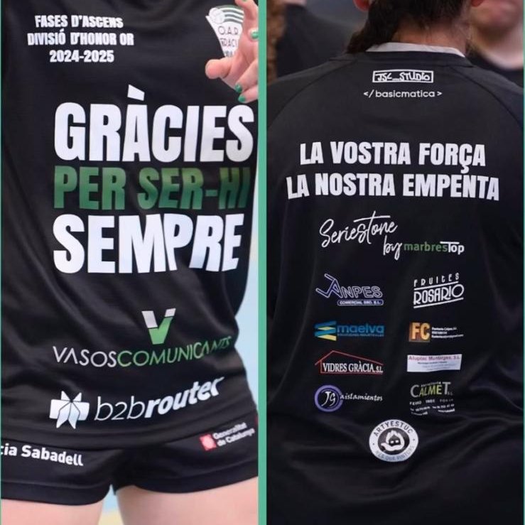 B2Brouter (@b2brouter) on Twitter photo 🏆 Orgullosos d’haver patrocinat l’<a href="/oargracia/">OAR Gràcia Sabadell</a>!
L’equip femení ha fet història: ascens a Divisió d’Or i subcampiones d’Espanya.
A B2Brouter creiem en l’esport local i el talent femení.
Gràcies per fer-nos part d’aquest èxit! 🏆 Orgullosos d’haver patrocinat l’<a href="/oargracia/">OAR Gràcia Sabadell</a>!
L’equip femení ha fet història: ascens a Divisió d’Or i subcampiones d’Espanya.
A B2Brouter creiem en l’esport local i el talent femení.
Gràcies per fer-nos part d’aquest èxit!