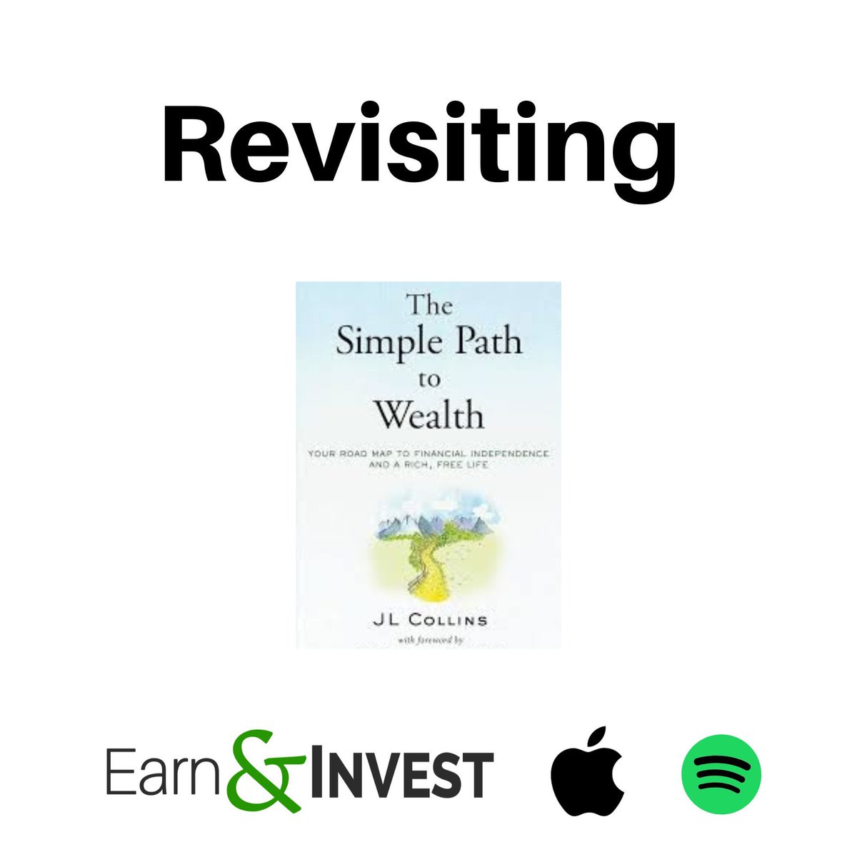 earnaninvest's tweet photo. JL Collins joins me to discuss a revisitation of ⁠The Simple Path To Wealth⁠. Has anything changed since this fundamental investing text was published? We chat about the newly updated version and how times are or are not different now. 

https://t.co/s1r6d7JIo3

#thesimplepath https://t.co/M9xALUXFoN
