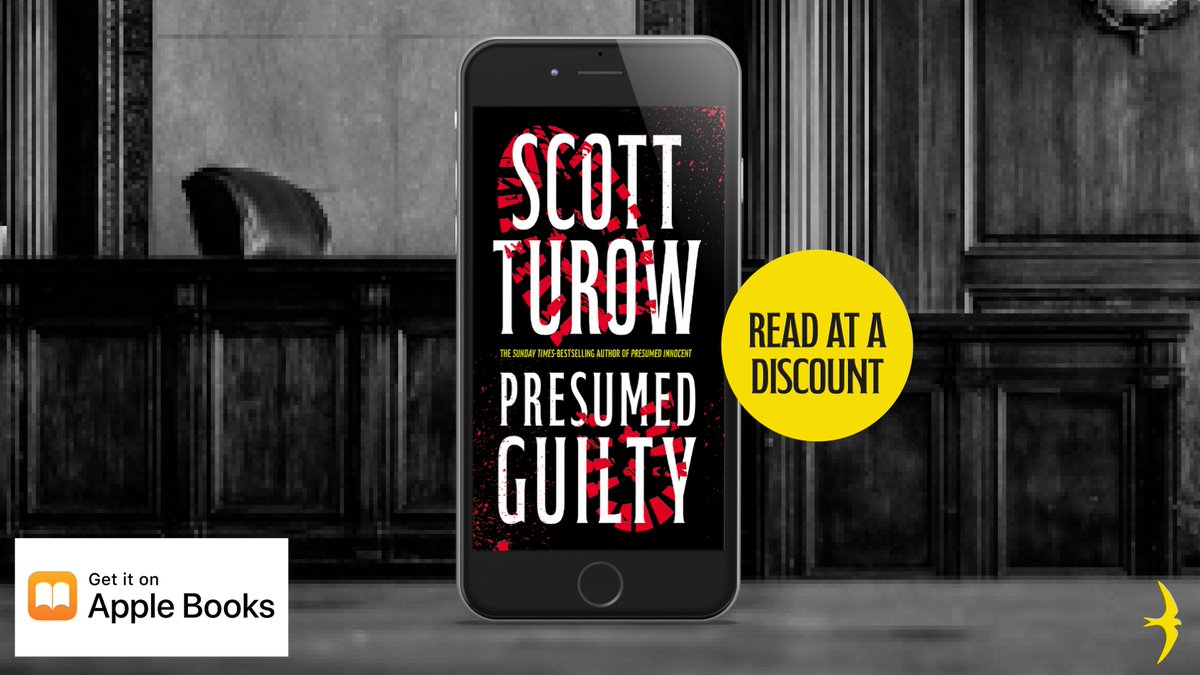 Swift Press (@_swiftpress) on Twitter photo #PresumedGuilty by Sunday Times-Bestselling author <a href="/ScottTurow/">Scott Turow</a> is an @applebooks Spring Bank Holiday Read.
‘A writer with few peers in any genre’ <a href="/davidbaldacci/">David Baldacci</a>
Read at a discount: ow.ly/ZZaO50VQY67 #PresumedGuilty by Sunday Times-Bestselling author <a href="/ScottTurow/">Scott Turow</a> is an @applebooks Spring Bank Holiday Read.
‘A writer with few peers in any genre’ <a href="/davidbaldacci/">David Baldacci</a>
Read at a discount: ow.ly/ZZaO50VQY67