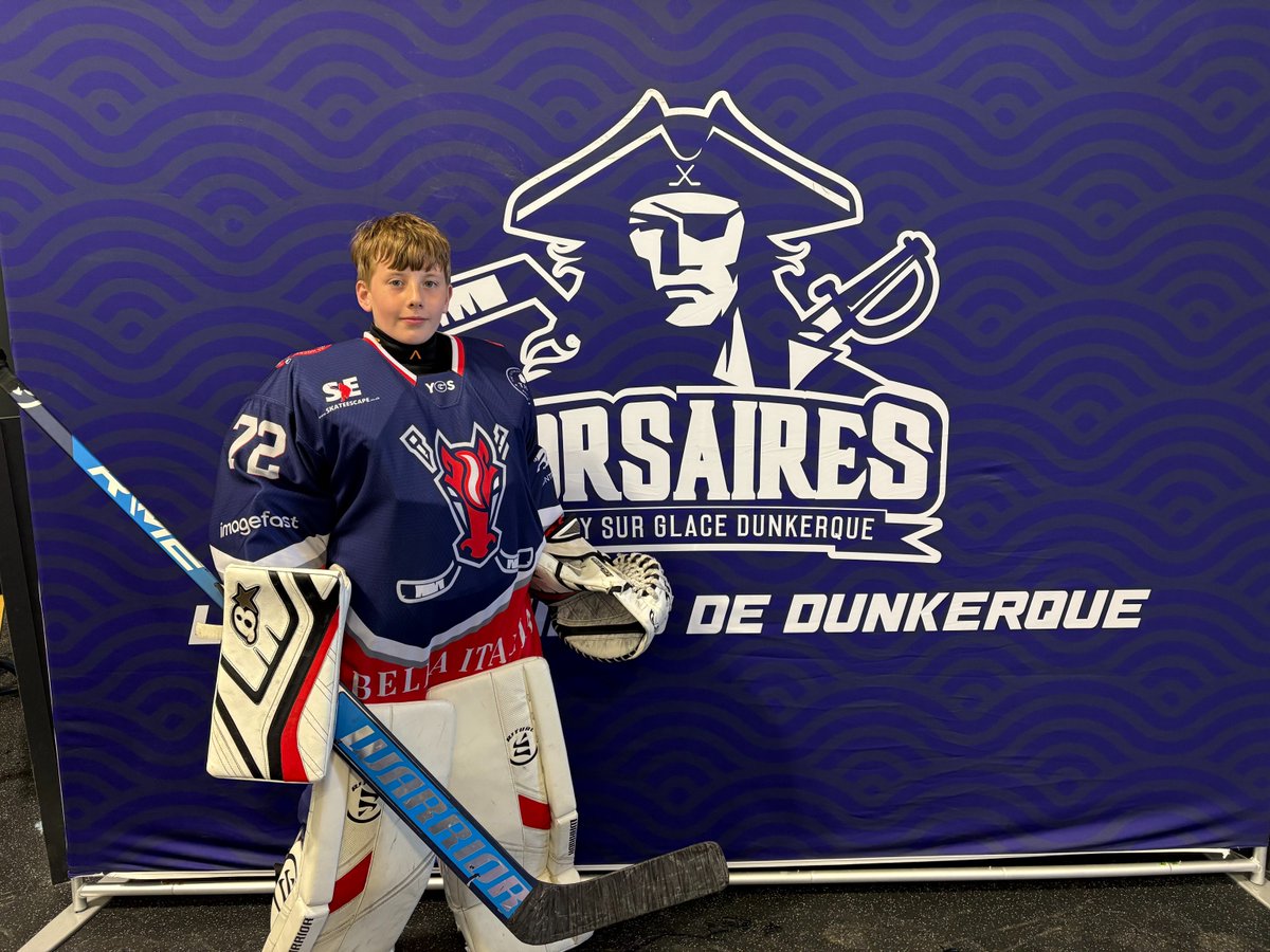 Year 7 pupil Dylan is part of Invicta Junior Ice Hockey Club, who had an amazing time at Dunkerque International Ice Hockey Tournament!

While they didn't make the final, they did cap off the tournament with a shut out win against one of the host teams. Well done, Dylan!