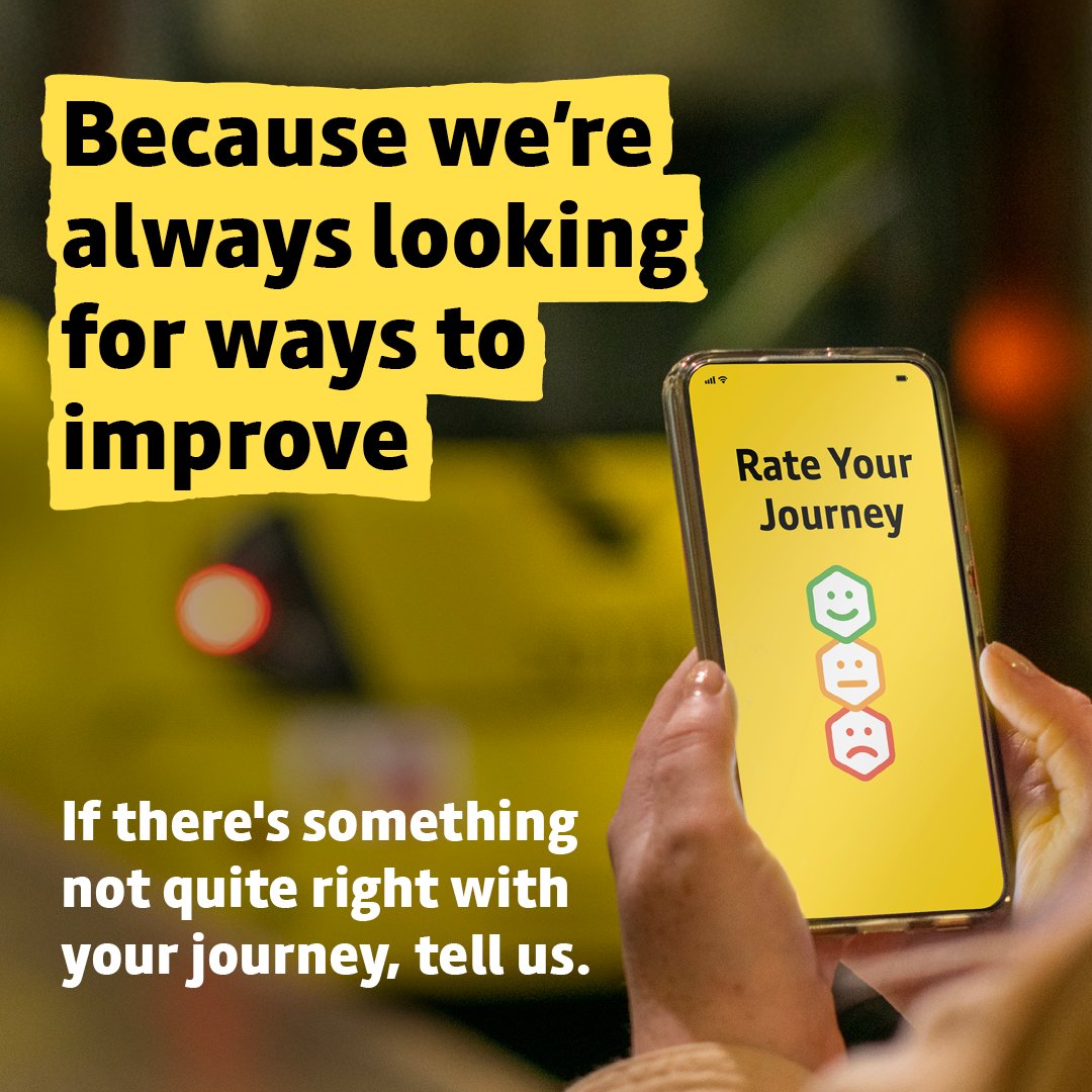 The #BeeNetwork is YOUR network and we want to hear how we can make your journeys better.  💛

Get in touch with us and Rate Your Journey: bit.ly/43c1cHe