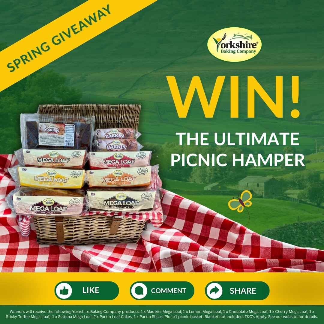 WIN the ultimate Picnic Hamper! 🍰🧺

To enter:
☀️ Like &amp; retweet this post 
☀️ Tag a friend you'd share these goodies with

1 winner will be picked randomly from each of our FB, X, &amp; Instagram pages on 20th June.

See our website for T&amp;C's. 

#giveaway #yorkshire #competition