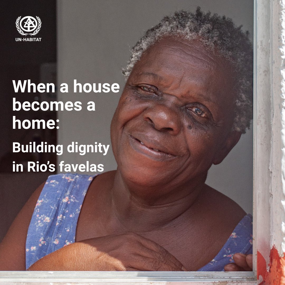 📍In Rio’s Maré favela, Ms. Vera’s story is one of strength and transformation.

With Territórios Sociais &amp; Casa Carioca, her home is now safer, stronger, and a source of pride.

📊 295K+ interviews
👨‍👩‍👧 60K+ families reached

🔗Learn more: loom.ly/X3mJUpM