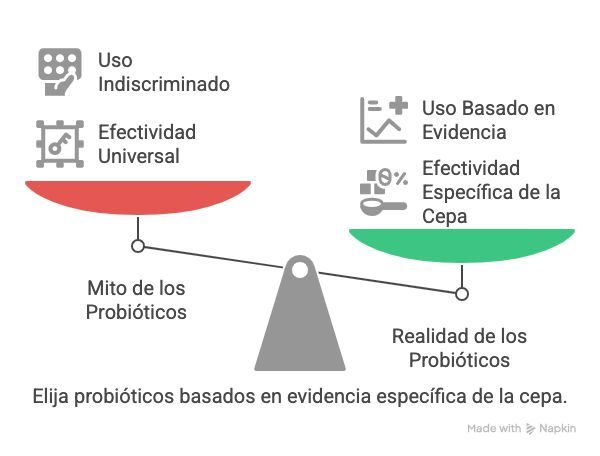 Desmontando mitos: "Los efectos de los probióticos son cepa-específicos, lo que significa que no todos tienen el mismo efecto sobre el organismo".
#probióticos #mitosyrealidades #digestivo #atenciónprimaria @semergenap