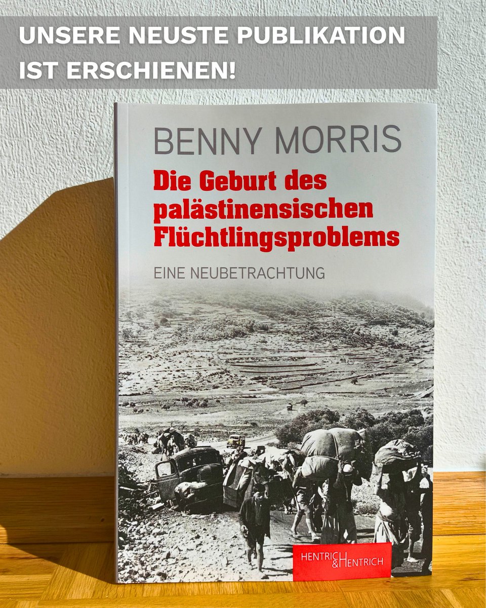 Am 13.05. ist unsere zweite Übersetzung von Benny Morris' Standardwerken ins Deutsche erschienen.

Mit einem Nachwort von Philipp Lenhard und einem Interview mit Benny Morris.