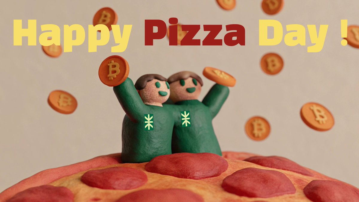 🥂 Cheers to the 15th anniversary of Pizza Day!

15 years ago, 10,000 #BTC bought two pizzas 🍕
Today, Bitcoin has surpassed $110,000 📈 

🎉 The ‘pizza’ story continues — and Rooch is here for the journey with you.