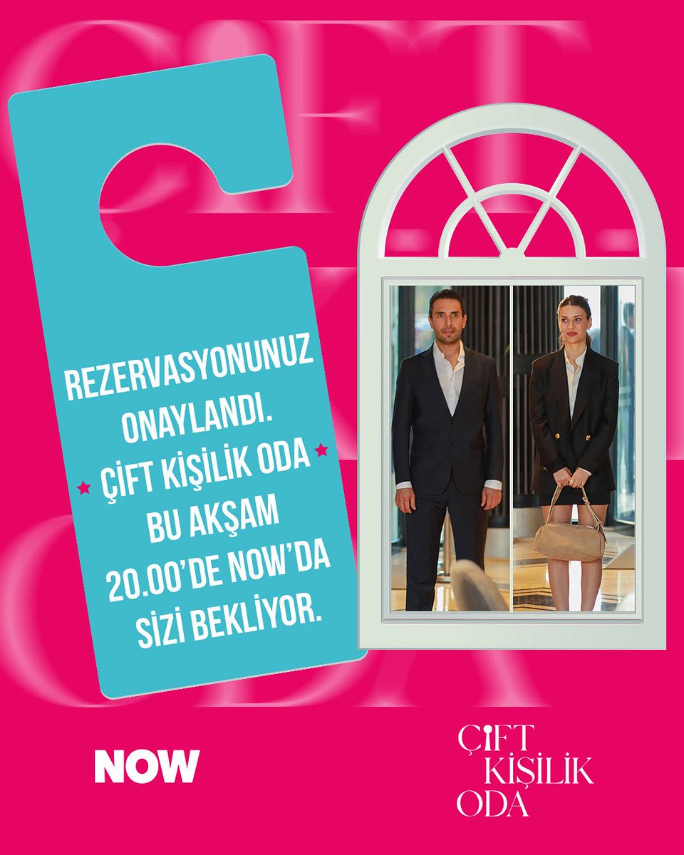 İlk buluşmaya hazır mısınızzz? 🤩
#ÇiftKişilikOda ilk bölümüyle bu akşam 20.00’de NOW’da. ❤️
<a href="/nowtvturkiye/">NOW</a> <a href="/mfyapimtv/">MF YAPIM</a>