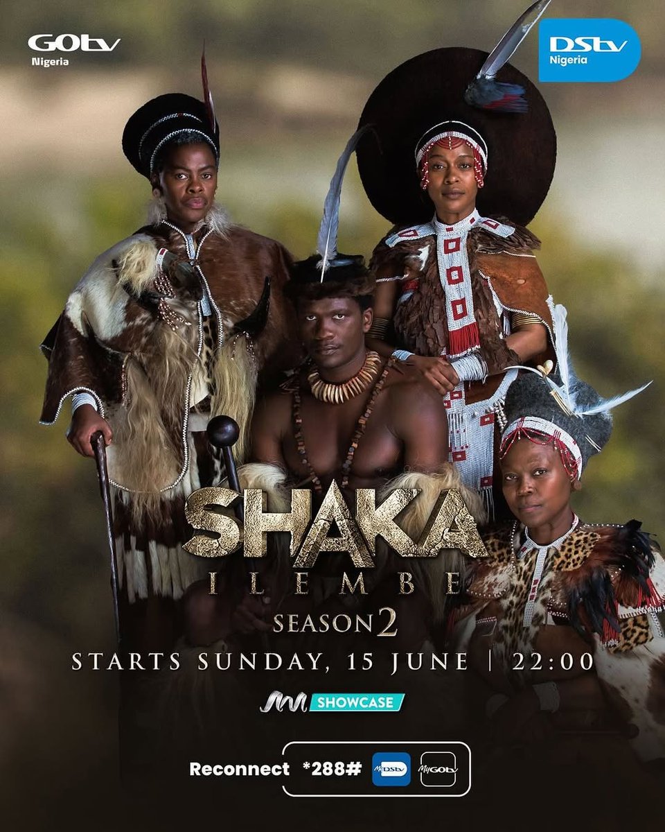 The wait is over! #ShakaIlembe Season 2 is finally here to captivate you. Get ready for more drama and power struggles, starting 15 June at 10pm on #AMShowcase.

mydstv-thiane.onelink.me/ivCe/mabkg72w