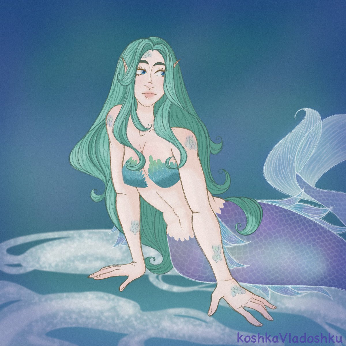 green_arher's tweet photo. My activity is not connected with Mermay2025.

If someone forgot, then I will remind: 

I REALLY LOVE MERMAIDS✨🧜🏻‍♀️❤️

#mermaid #originalcharacters #digitalart https://t.co/zOk1ZndPDO