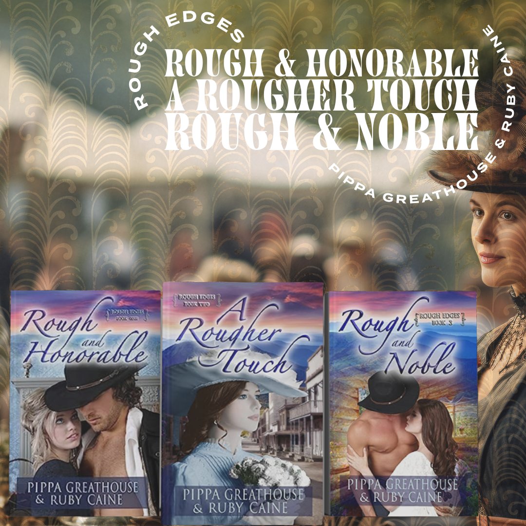 SylvDotNet's tweet photo. https://t.co/Ei5AxUIXAz
Rough & Honorable
A Rougher Touch
Rough & Noble
Rough Edges (3 book series)
Pippa Greathouse & Ruby Caine
Kindle & Paperback
#kindle #pippagreathouse #rubycaine #historicalromance #romance #books #readers #reading #booklovers #writingcommunity @PippaG6 https://t.co/fW79jV4i8c