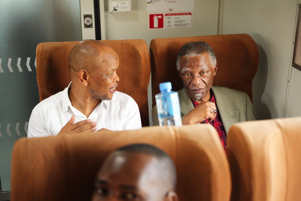 Today marks a special moment in the 2025 Africa Day Lecture activities in Tanzania, as our Patron, President Thabo Mbeki, travels to Morogoro by train to honour the legacy of our forebears and celebrate our shared heritage. Morogoro holds deep historical significance as a crucial