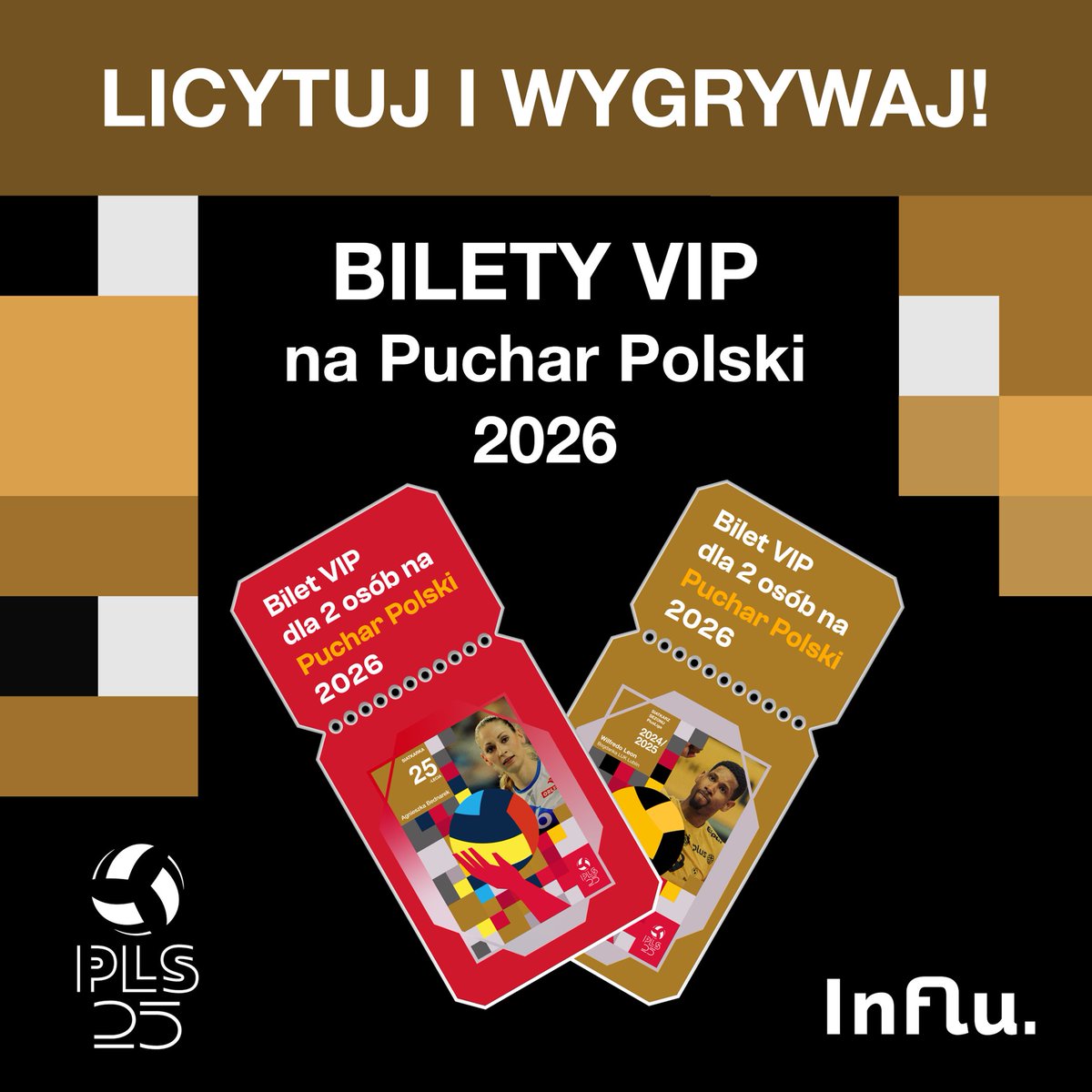Influ.com (@infludotcom) on Twitter photo Licytuj TOKENY 25-lecia PLS i wygrywaj BILETY NA MECZE! 🔥
🏆 BILET VIP x2 na TAURON Puchar Polski 2026 🏆
Licytuj na influ.com/pl/gala-25-pls
<a href="/TAURONLiga/">TAURON Liga</a> <a href="/PlusLiga_/">PlusLiga</a> <a href="/StrefaSiatkowki/">Strefa Siatkówki</a>
#NFT #NFTCommunity #volleyball #PLS Licytuj TOKENY 25-lecia PLS i wygrywaj BILETY NA MECZE! 🔥
🏆 BILET VIP x2 na TAURON Puchar Polski 2026 🏆
Licytuj na influ.com/pl/gala-25-pls
<a href="/TAURONLiga/">TAURON Liga</a> <a href="/PlusLiga_/">PlusLiga</a> <a href="/StrefaSiatkowki/">Strefa Siatkówki</a>
#NFT #NFTCommunity #volleyball #PLS