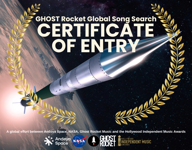 MarcoNodari's tweet photo. Super Felices Marco Nodari &amp; Sergio Bonzanni  Autores de Este Tema https://t.co/0bQCCZ4kcs..., Hoy fuimos Postulados,  a este Importante Proyecto en Colaboración con Hollywood Music in Media Awards &amp; GHOST Rocket, una Nave Espacial asociado de la NASA https://t.co/wDncDgjhCH