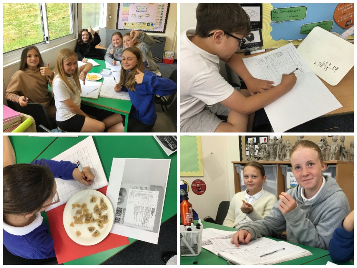 Year 5/6D enjoyed tasting, rating and discussing nutritional  values of foods when investigating what would make a suitable space snack.