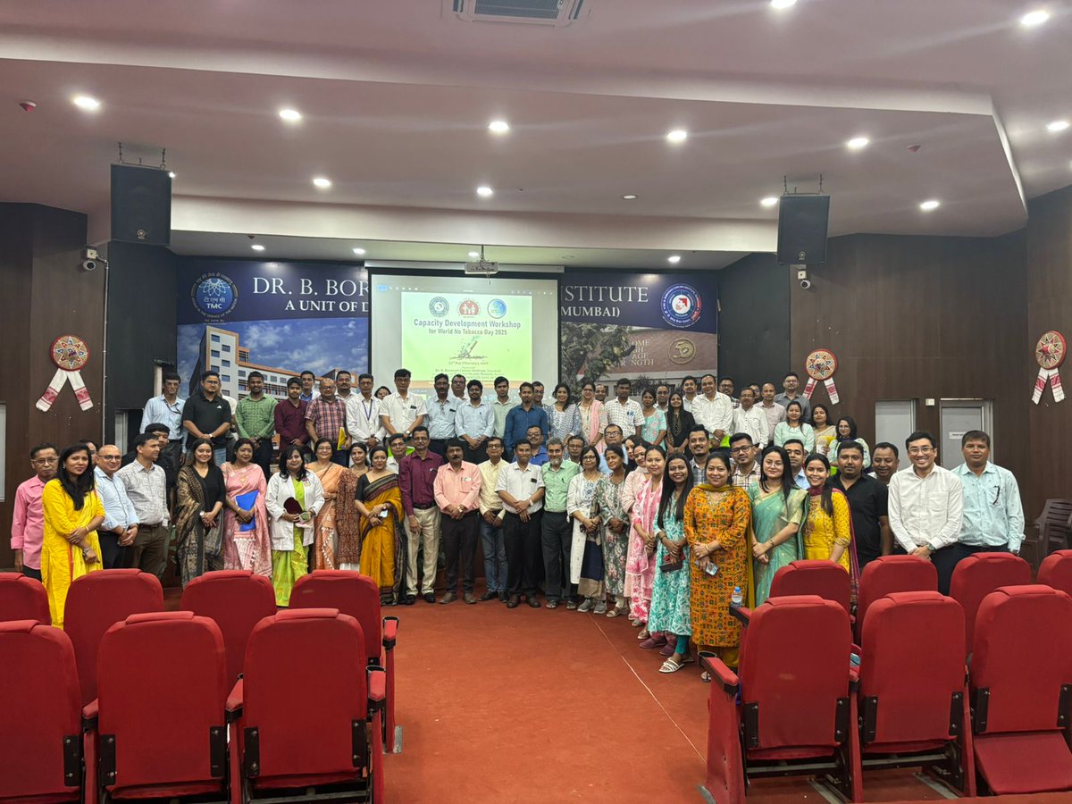 Dr B Borooah Cancer Institute (@borooahdr) on Twitter photo A day-long Capacity Development Workshop for District Tobacco Nodal Officers and District Program Officers of #NCD on #tobacco #Control was held at <a href="/BorooahDr/">Dr B Borooah Cancer Institute</a>-Tata Memorial Centre. The Workshop was organized in collaboration with the State Tobacco Control Cell and <a href="/nhm_assam/">NHM_Assam</a>. A day-long Capacity Development Workshop for District Tobacco Nodal Officers and District Program Officers of #NCD on #tobacco #Control was held at <a href="/BorooahDr/">Dr B Borooah Cancer Institute</a>-Tata Memorial Centre. The Workshop was organized in collaboration with the State Tobacco Control Cell and <a href="/nhm_assam/">NHM_Assam</a>.