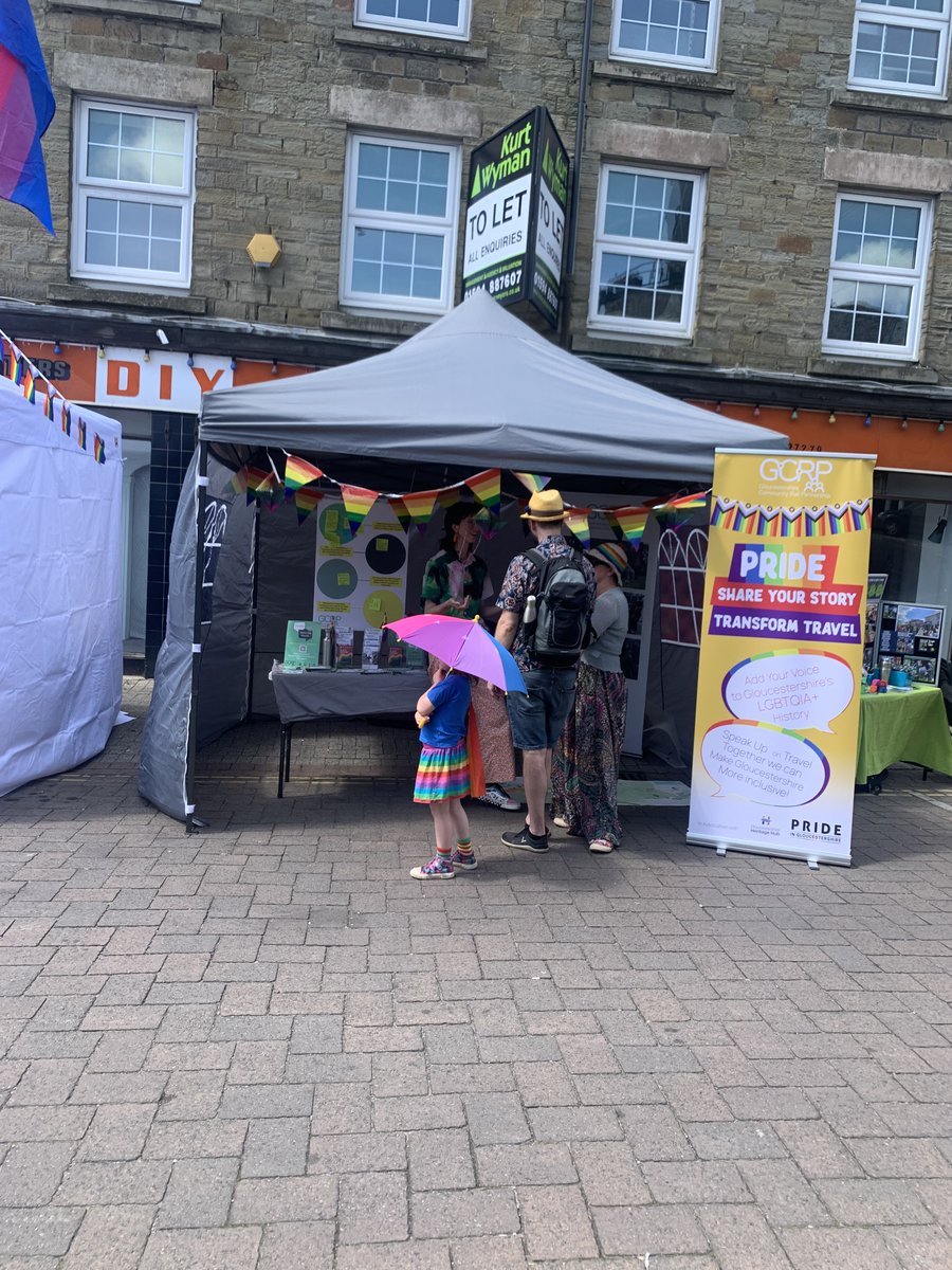 GWR (@gwrhelp) on Twitter photo Today, on day 4 of Community Rail Week we are celebrating our friends at <a href="/glos_crp/">Gloucestershire Community Rail Partnership</a>.
We supported the Partnership at <a href="/prideinglos/">Pride In Gloucestershire</a> in September as part of a project to map LGBTQIA+ histories, collect stories and connect communities. The results of the project will help to make Today, on day 4 of Community Rail Week we are celebrating our friends at <a href="/glos_crp/">Gloucestershire Community Rail Partnership</a>.
We supported the Partnership at <a href="/prideinglos/">Pride In Gloucestershire</a> in September as part of a project to map LGBTQIA+ histories, collect stories and connect communities. The results of the project will help to make