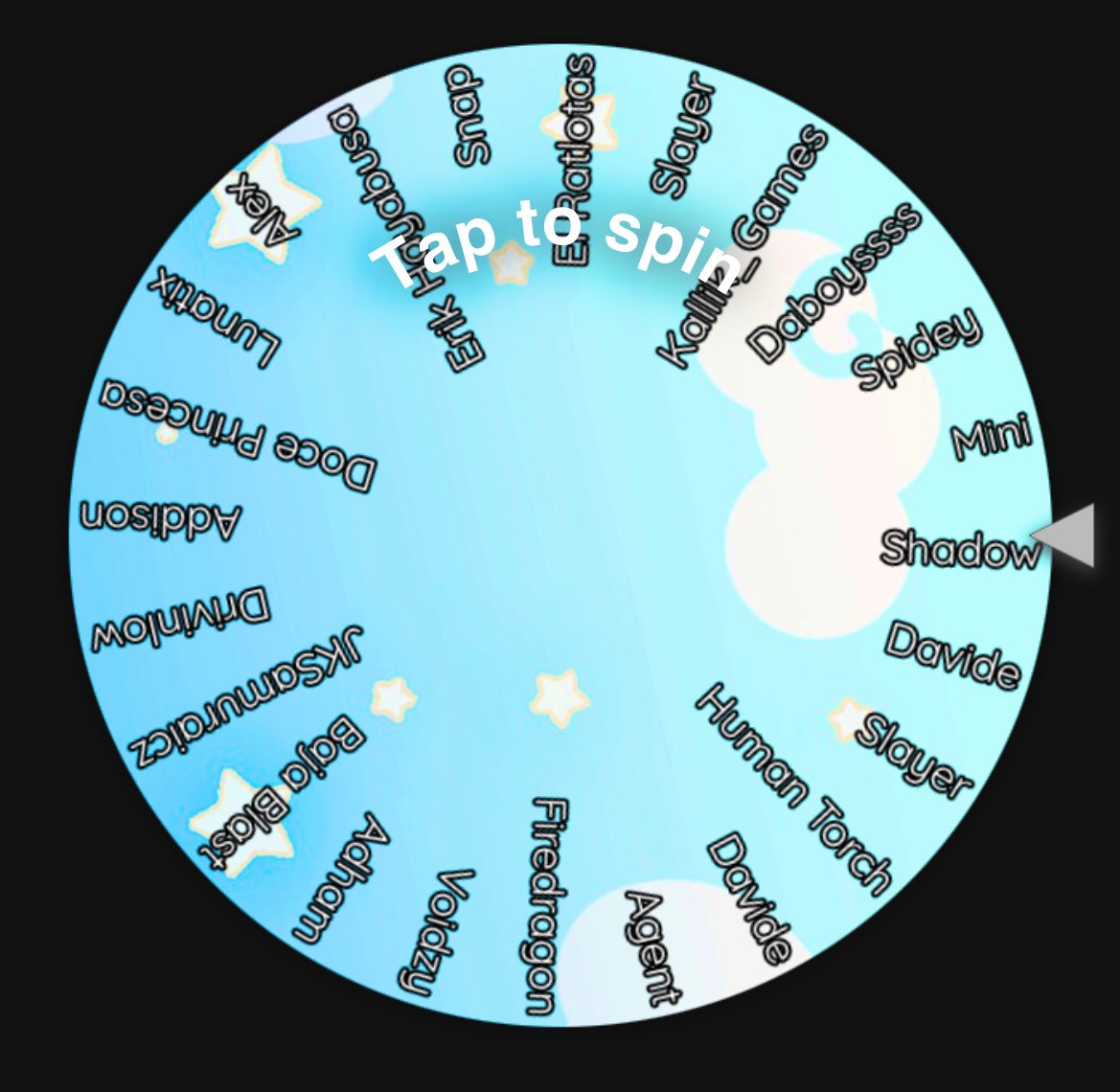 Updated~ :3

Spinning later today! 

Thank you 🫶🏻