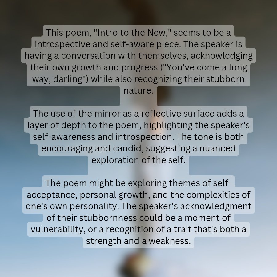 sadhermosagirl's tweet image. #poetry #innerstrength #innerbloom #mirror #mirrorball #introspection #poem #poetryaddict #mentalhealthmatters #writer