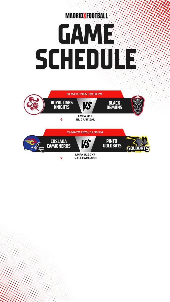 Calendario de la Semana🏈