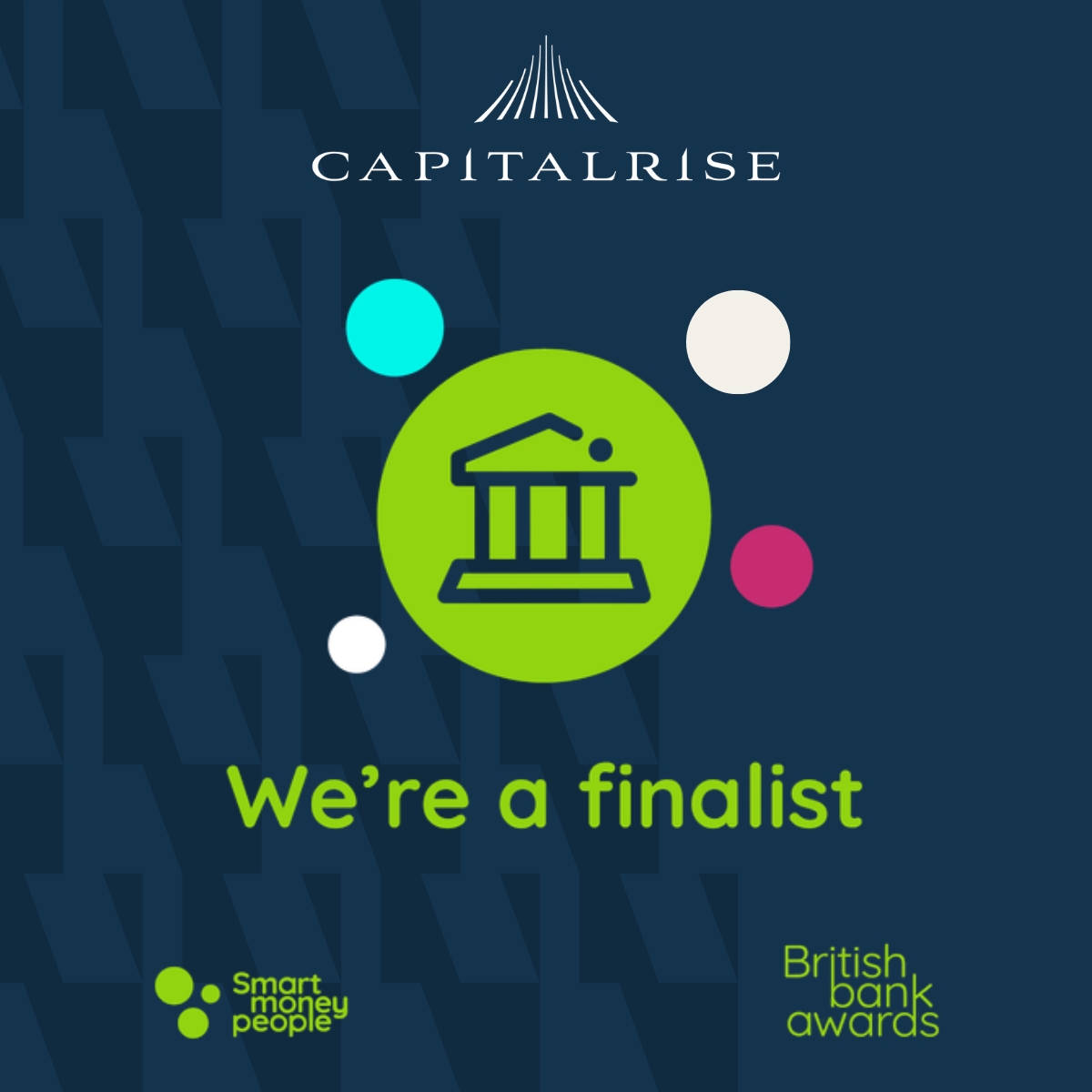 The CapitalRise team will be attending the British Bank Awards gala ceremony this evening, hosted by Smart Money People. We are honoured to be nominated for ‘Best Alternative Finance Provider’ at this prestigious event. A win tonight would mark an incredible sixth consecutive