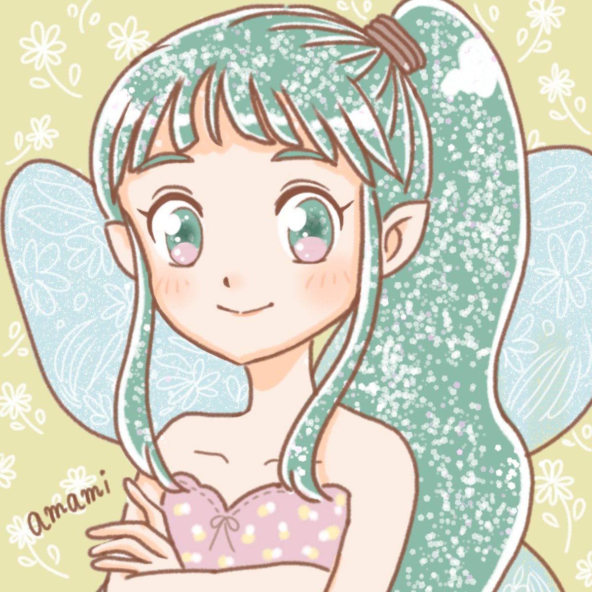 amami338's tweet image. 妖精ちゃん🧚