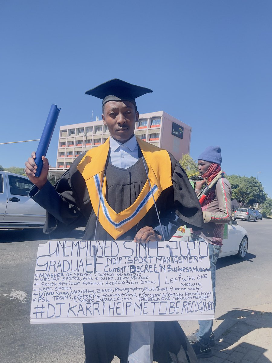 MsKulie's tweet image. Bumped into Thomas by the traffic lights on Hospital street.
If you can assist, he is reachable on (079) 336-1769.
Please share.