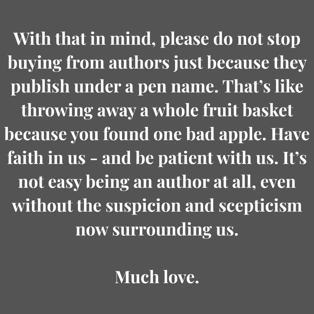 Given what's been happening over the last week, I felt I had to say this. 🧡