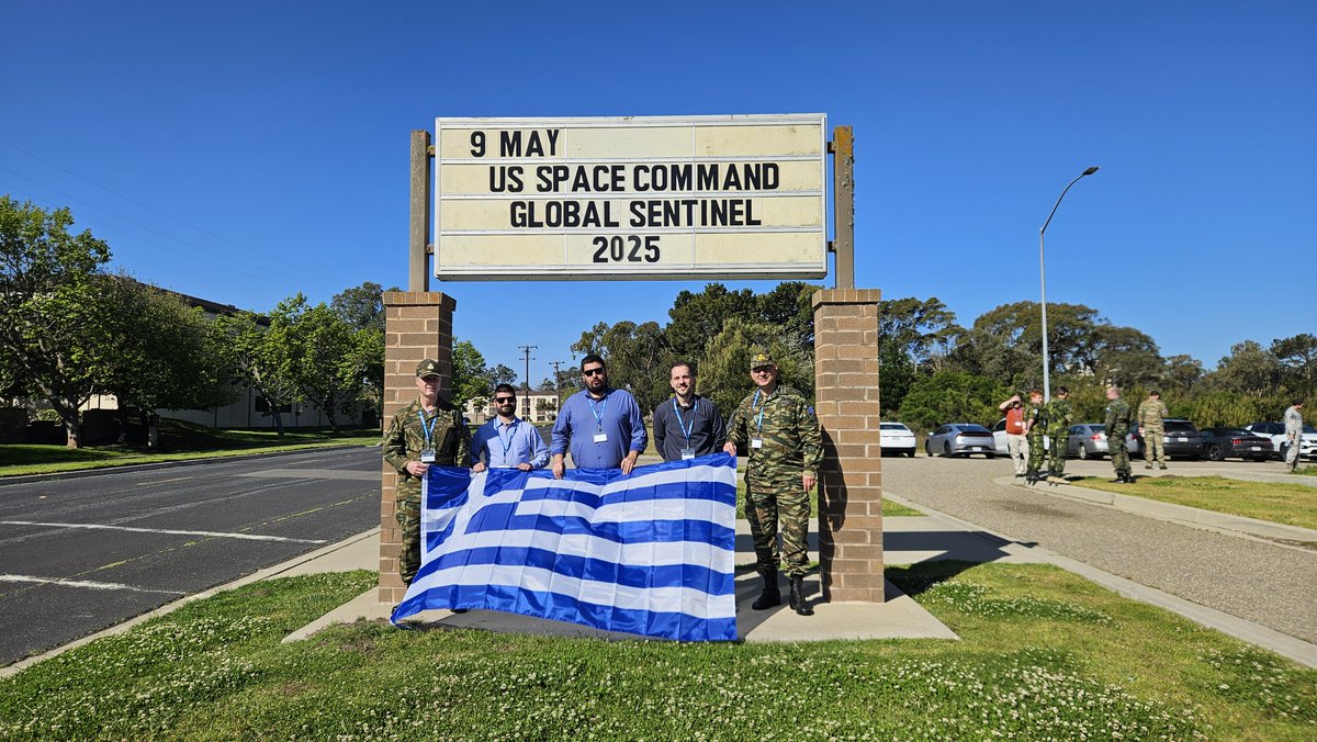 beyond_center's tweet image. Η Μονάδα @beyond_center του EAA συμμετείχε στην άσκηση GLOBAL SENTINEL CAPSTONE 2025 υπό το @US_SpaceCom, στη #California μαζί με το @hndgspio. Ο Γ. Χούμος εκπροσώπησε την ομάδα μας, συμβάλλοντας στην ενίσχυση της #SSA και της διεθνούς συνεργασίας στον τομέα των #SpaceOperations.