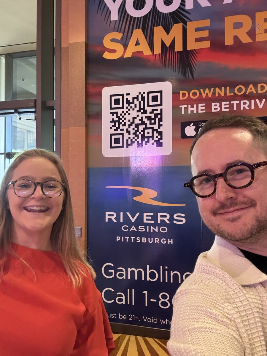 Last week, Josh and Michelle caught up with one of our latest <a href="/Konami/">Konami</a>-powered property: <a href="/WinBigRivers/">Rivers Casino Pittsburgh</a>

Currently live in four Rivers properties, our platform is changing the way their guests experience gift days🎁

#loyalty #gifting #playerengagement #playersatisfaction #giftdays