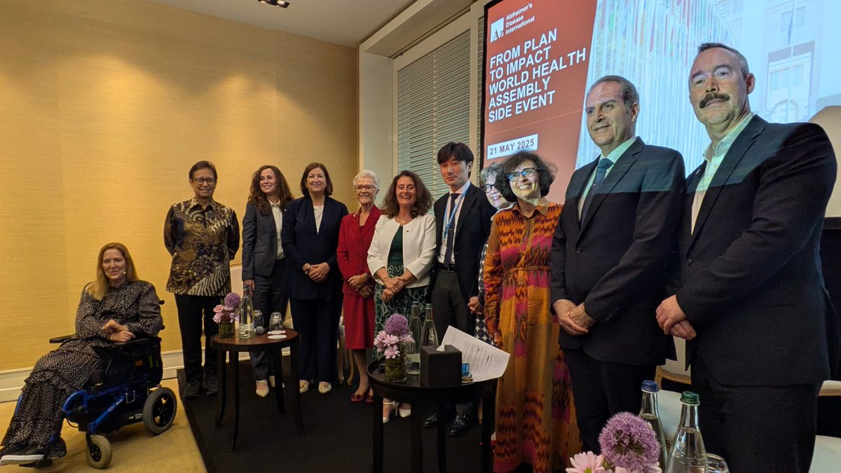 ADI (@alzdisint) on Twitter photo Yesterday, on 21 May, the ADI team hosted a high-level side event at the World Health Assembly to launch our latest From Plan to Impact Report.
The event was chaired by ADI CEO, <a href="/PaolaBarbarino/">Paola Barbarino</a>. It welcomed a distinguished panel including ADIās Global Ambassador, Her Royal Yesterday, on 21 May, the ADI team hosted a high-level side event at the World Health Assembly to launch our latest From Plan to Impact Report.
The event was chaired by ADI CEO, <a href="/PaolaBarbarino/">Paola Barbarino</a>. It welcomed a distinguished panel including ADIās Global Ambassador, Her Royal