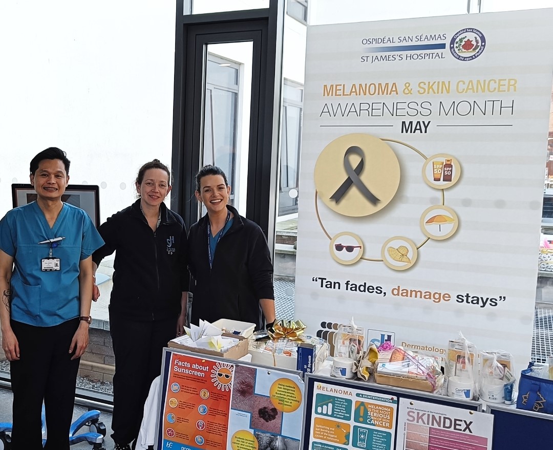 CancerInstIRE's tweet photo. It's Skin Cancer Awareness Month &amp; our dermatology experts Elrey Janolino, Carol Day &amp; Ursula McManus @CancerInstIRE have been busy raising awareness on  preventing skin cancer. Check out our article: A call to Action from your Malignant Melanoma CNS https://t.co/8ZiECR5u0h https://t.co/VNehDXsKDD