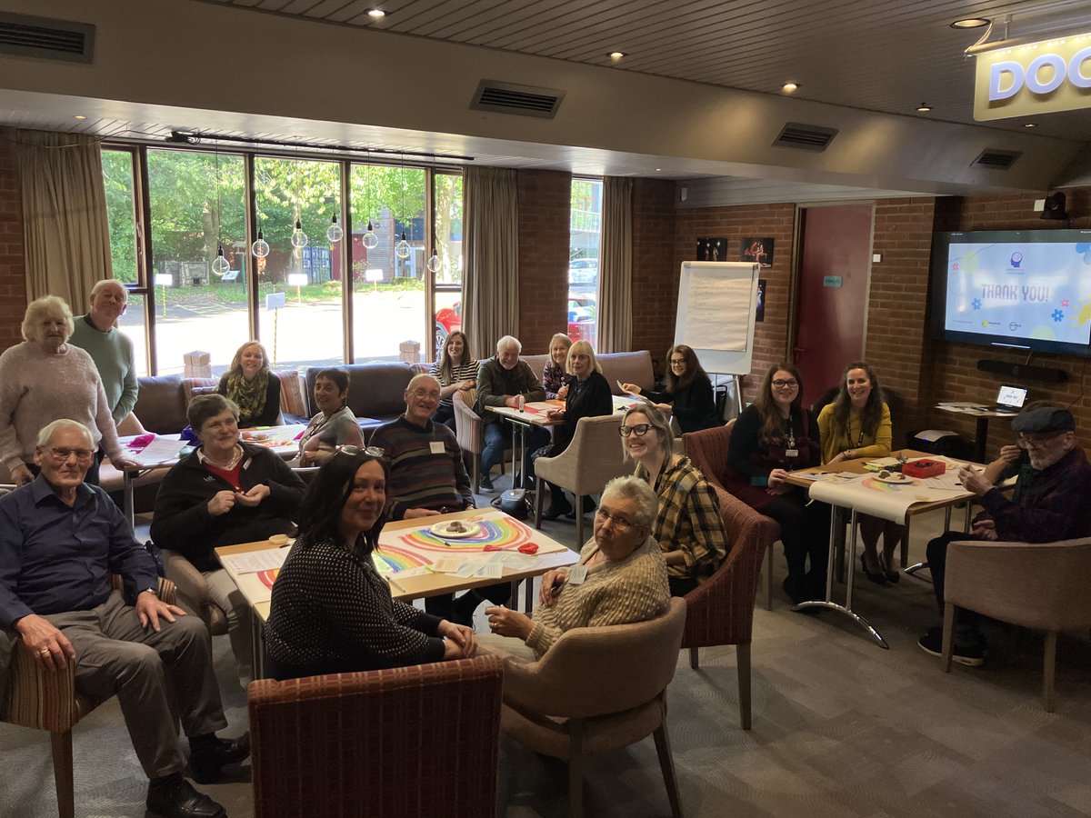 It's #DementiaAwarenessWeek and we are shinning a light on our Dementia and Creativity group who recently took part in a  'costume design' activity where they were studying Arnold Bennett's play 'The Card' and  brought to life their own interpretation of the characters.
This is