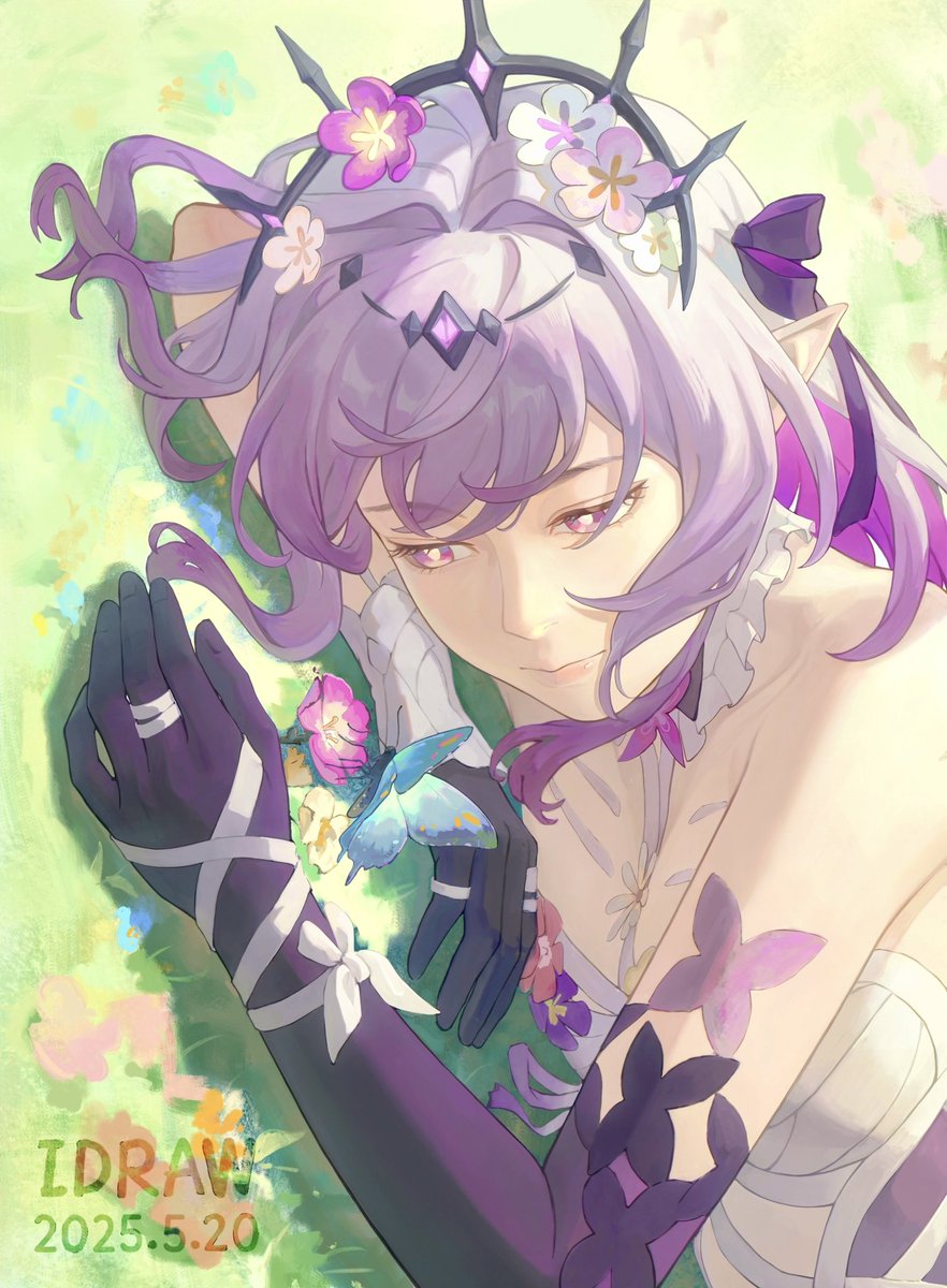 iDrawNote's tweet photo. 遐蝶《在花丛中睡去》
#遐蝶 #castorice #キャストリス #崩壊スターレイル #崩坏星穹铁道  #HonkaiStarRail https://t.co/mTwJqx0IZf