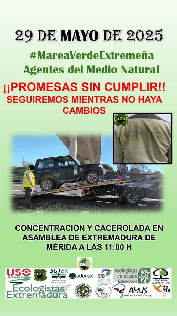 Apamnex1's tweet image. A una semana de poner los pies en la calle por no sentir ningún apoyo por parte de la Administración!!! 
Acompáñanos a Mérida!!!

@Junta_Ex @agriculturaEXT @MundoRural_EXT @PLANINFOEX @JuntaEx112 @AEAFMA