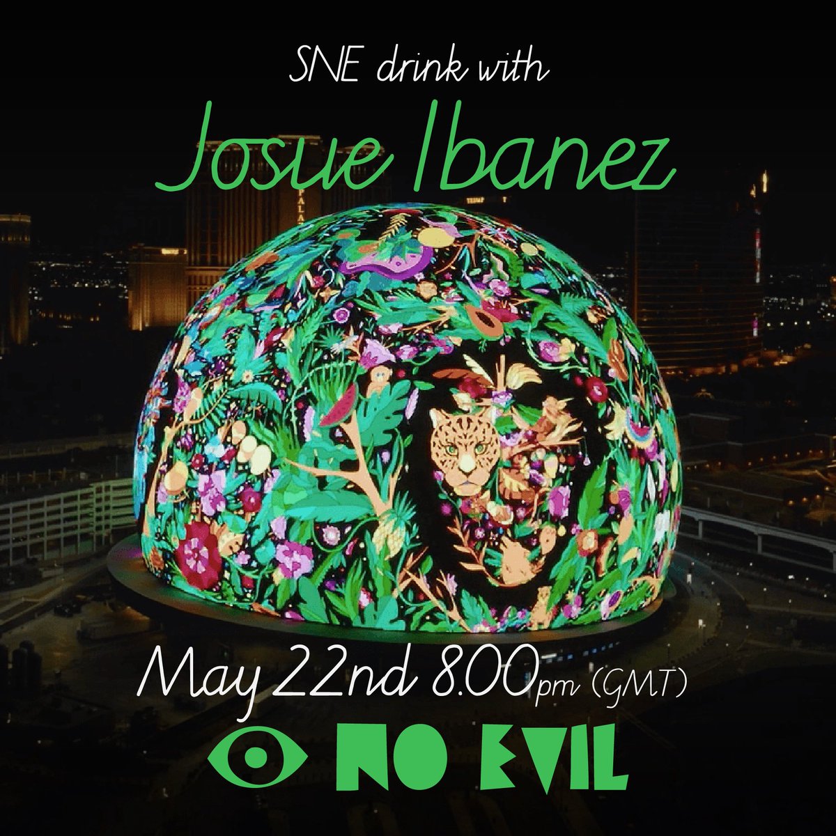 SNE Drink with Josue Ibañez.
When: 8pm (UK) Tuesday 22nd May
Where: m.youtube.com/watch?v=rcZ52H…
