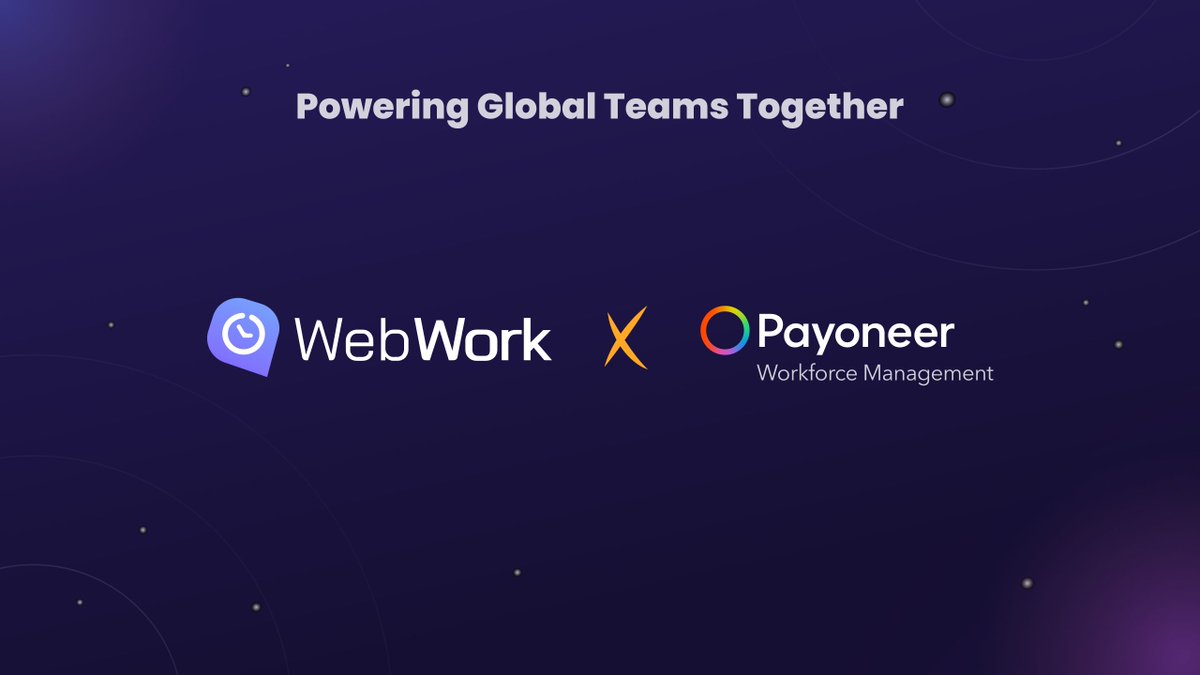 WebWork_Tracker's tweet image. 🌍 WebWork + Payoneer Workforce Management = Global hiring made easy! 📷 Hire & pay internationally 📷 WebWork users get 25% OFF for 12 months on EOR, AOR & Contractor Mgmt. Track productivity. Simplify payroll.
webwork-tracker.com/partners/payon…
#Payoneer #WebWork #payroll