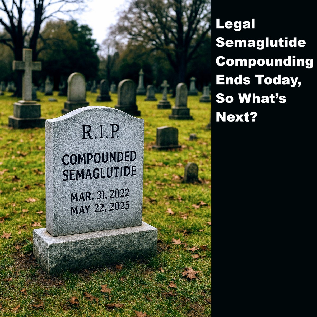 Ted Kyle (@conscienhealth) on Twitter photo Today is the end of the road for legitimate #GLP1 #Compounding. What's next and what will plug the whole this leaves? That's largely up to @NovoNordisk and <a href="/EliLillyandCo/">Eli Lilly and Company</a>.
conscienhealth.org/2025/05/legal-⦠Today is the end of the road for legitimate #GLP1 #Compounding. What's next and what will plug the whole this leaves? That's largely up to @NovoNordisk and <a href="/EliLillyandCo/">Eli Lilly and Company</a>.
conscienhealth.org/2025/05/legal-ā¦