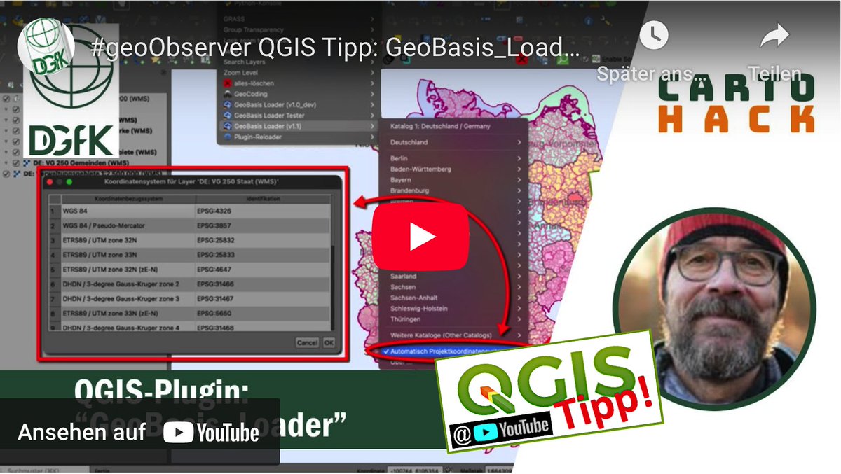 geoObserver_'s tweet photo. DGfK-CartoHack “GeoBasis_Loader”: Mitschnitte online / Recordings online https://t.co/aYyS8ZCJfC #geobasis_loader #plugin #qgis #switch2qgis #gistribe #gischat #fossgis #foss4g #OSGeo #spatial #geospatial #opensource #mapping #opendata #gis #geo #geoObserver pls RT @dgfk_net https://t.co/Q8cmOAvnXf