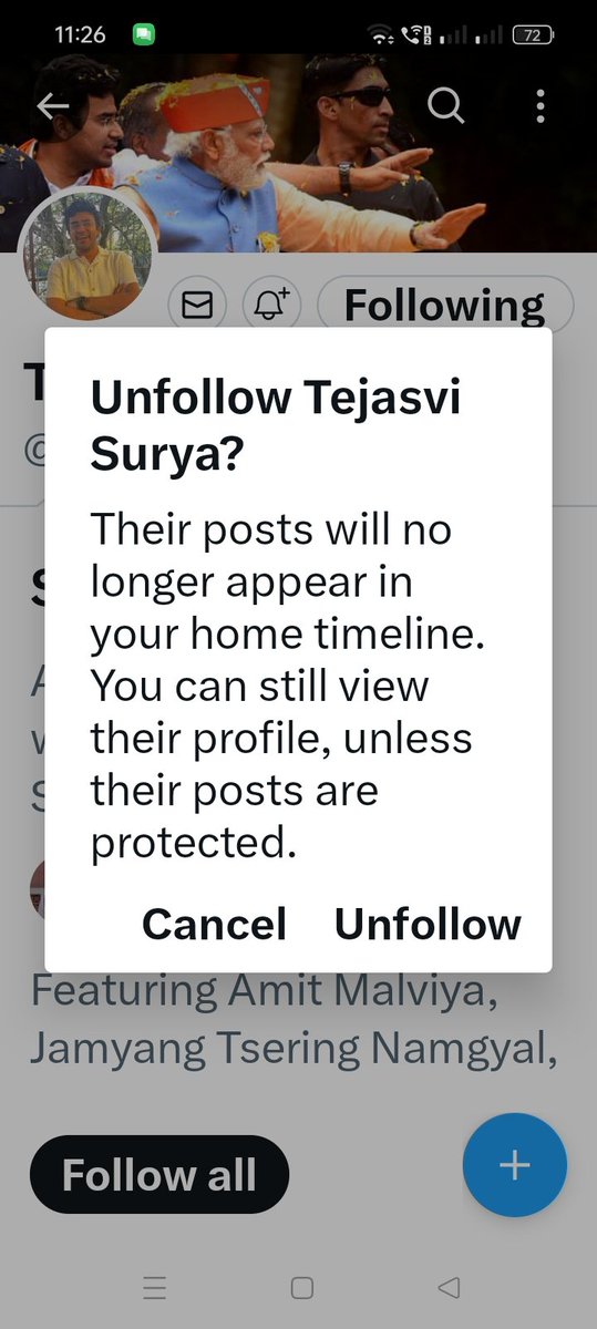 MukshPrajapati_'s tweet photo. हिंदी विरोधी  @Tejasvi_Surya को अनफॉलो कर रहा हूं हिंदी का अपमान नहीं सहेगा हिंदुस्तान,( घटिया )इंसान है  @Tejasvi_Surya #हिन्दी_का_अपमान_नहीं_सहेगा_हिन्दुस्तान https://t.co/ZWRujdDEOr