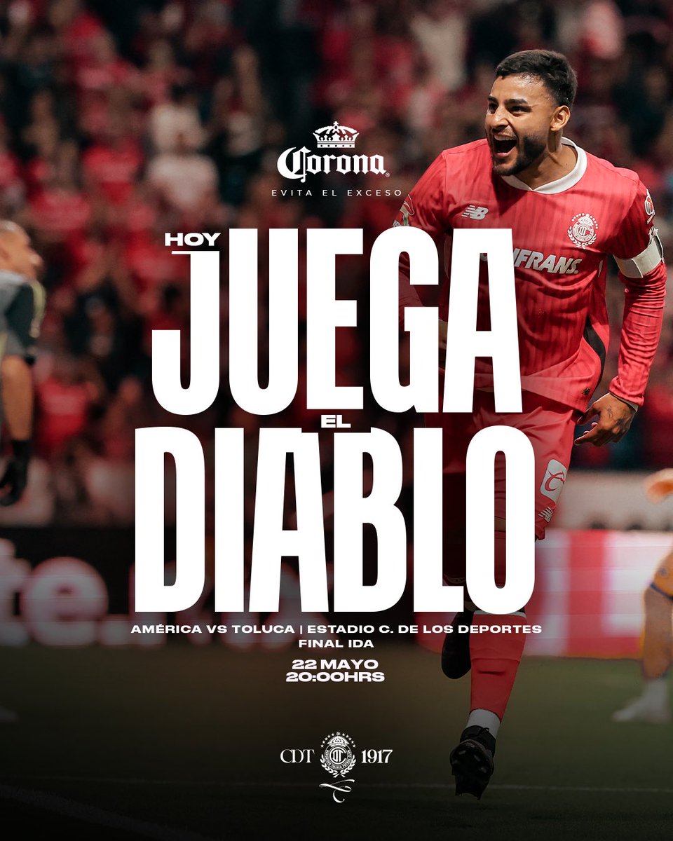 ¡Al equipo que tiene más aguante (Toluca), lo llevo dentro del corazón! ❤️‍🔥

<a href="/Corona_Futbol/">Corona Fútbol</a>