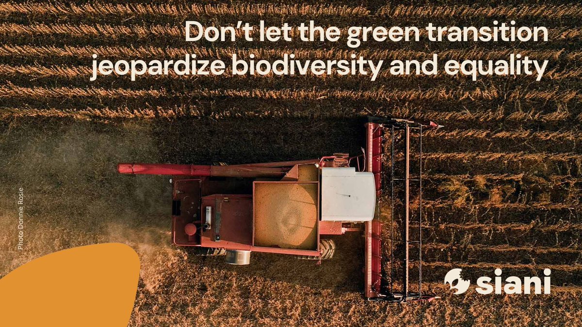 SIANIAgri's tweet photo. NEWS STORY |
Today we observe #BiodiversityDay by showcasing the role Indigenous and local communities play to protect biodiversity. 
Read a new article from @SIPRIorg and the SIANI expert group on land rights: https://t.co/KcPPbzgEtI https://t.co/4S84OTKfoM