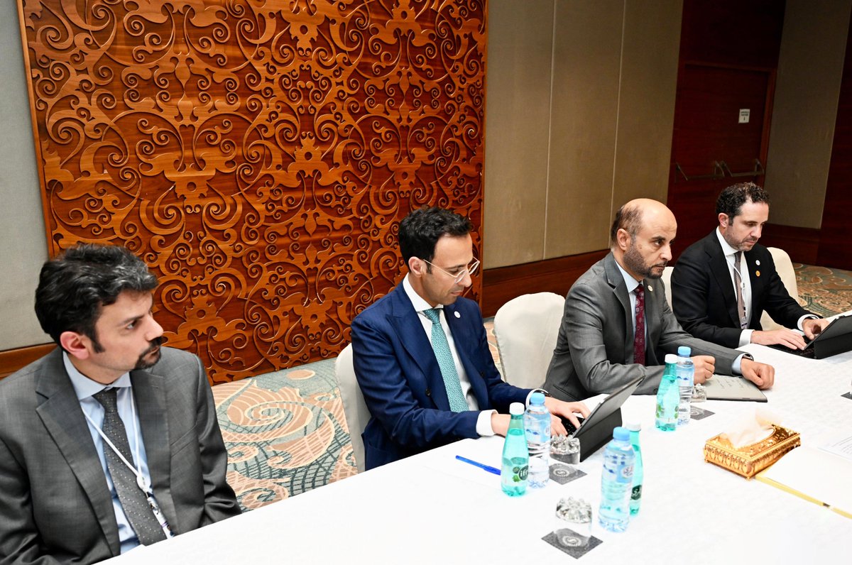 Within the framework of the Annual Meeting of the Islamic Development Bank Group (<a href="/isdb_group/">IsDB Group</a>), we were pleased to meet with Abdulhamid Alkhalifa, the President of the OPEC Fund for International Development (<a href="/TheOPECFund/">The OPEC Fund for International Development</a>).
Our discussions focused on sustainable development, the