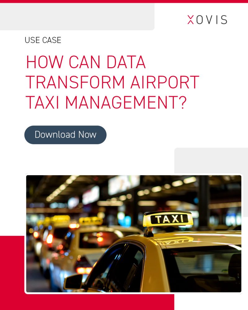 lnkd.in/dsiQW-wf | How can airports enhance passenger experiences with smarter taxi rank management? Discover how <a href="/xovis_ag/">Xovis</a>  real-time data transforms operations, reduces wait times, and boosts satisfaction.  #xovis #peoplecounting #peopleflow #taxi #airportoperations
