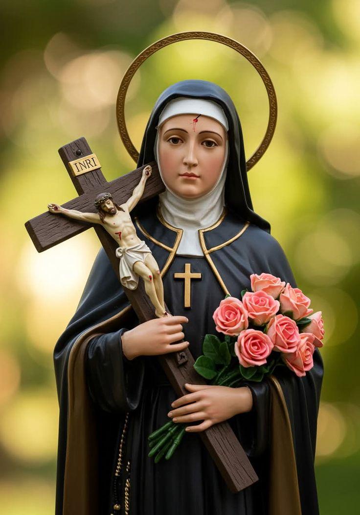 Santa Rita da Cascia, prega per noi.
✝️👑🙏🏻🌹